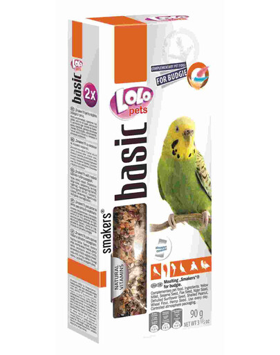 LOLO Pet Smakers 2 klasy na přepeření pro andulky 90 g