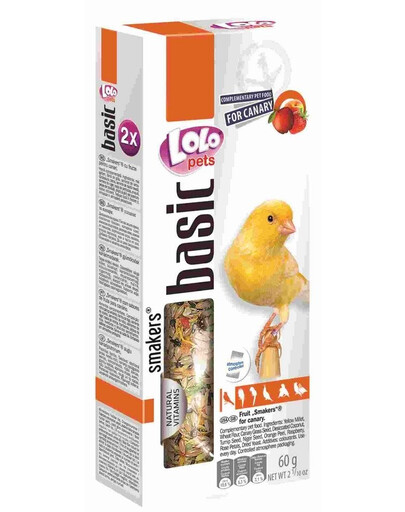 LOLO Pet Smakers pro kanárka -ovocné