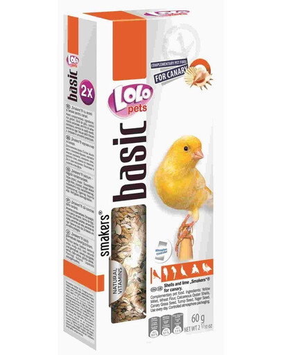 LOLO Pet Smakers pro kanárka -mušle