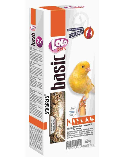 LOLO Pet Smakers pro kanárka -laskavec