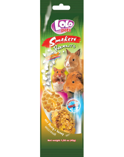 LOLO Pet Smakers pro hlodavce medové "Weekend Style"