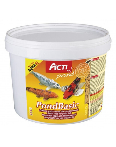 AQUAEL Krmivo pro ryby Acti Pond Basic 11L