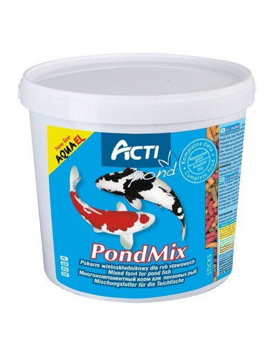 AQUAEL Krmivo pro ryby Acti Pond Mix 11L