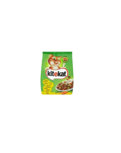 KITEKAT drůběž a zelenina 1 kg