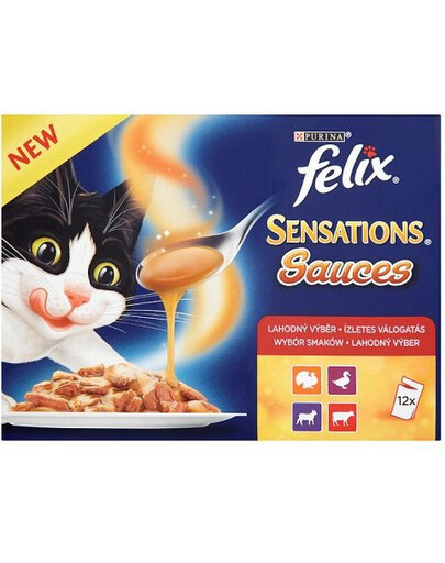 FELIX Sensations v rosolu s masem 72x100g