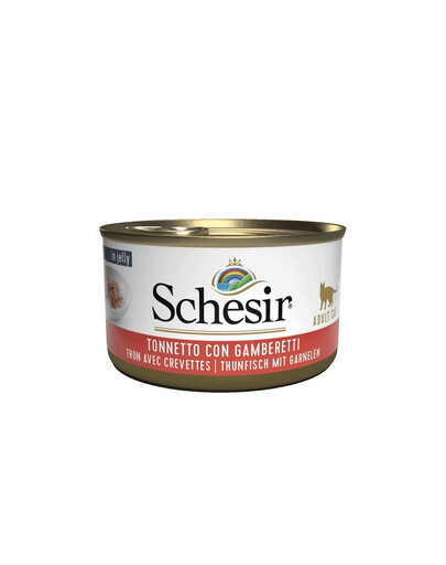 SCHESIR Tuňák S Krevetami v želé 85G