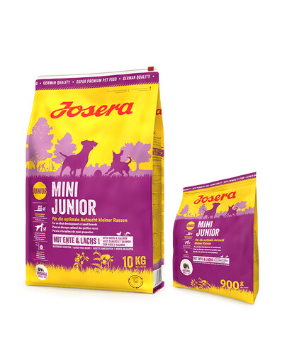 Levně JOSERA Mini Junior 10kg + 900g ZDARMA