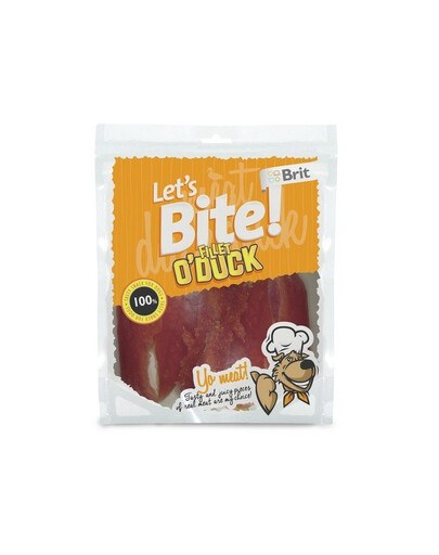 BRIT Let´s Bite Fillet O'Duck 400 g