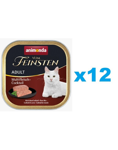 ANIMONDA Vom Feinsten Adult masový koktejl 12x100 g