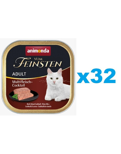 ANIMONDA Vom Feinsten Adult masový koktejl 32x100 g