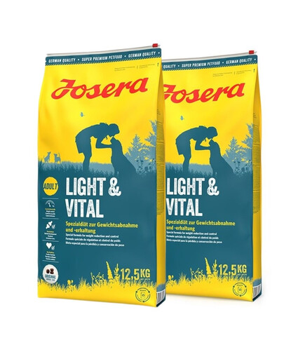 Levně JOSERA Light&Vital 2 x 12,5kg