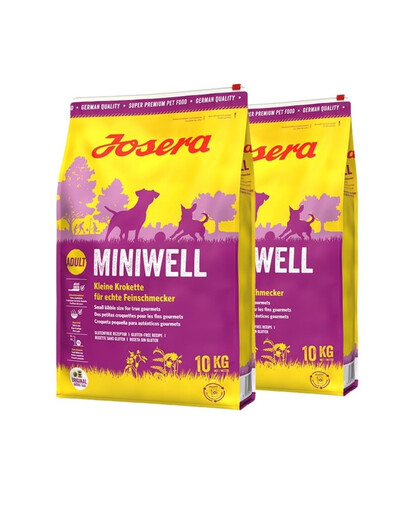 Levně JOSERA Miniwell 2x10kg