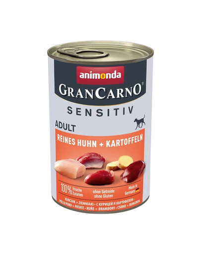 ANIMONDA Grancarno Sensitiv Kuřecí a brambory 400 g