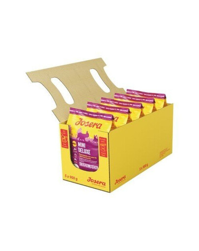 JOSERA Mini Deluxe 5 x 900 g pro dospělé psy