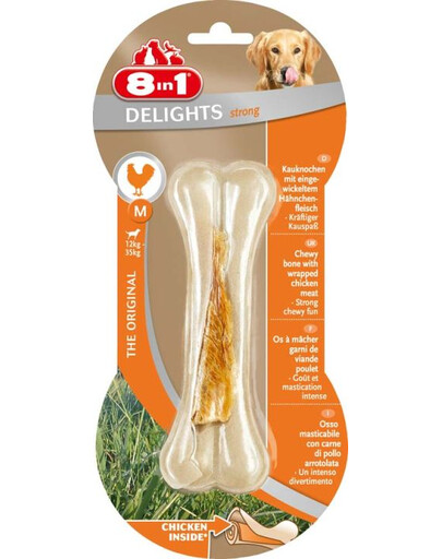8IN1 Pamlsek Delight strong Bone M 1ks