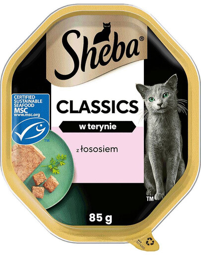 SHEBA Classics losos 85g*22