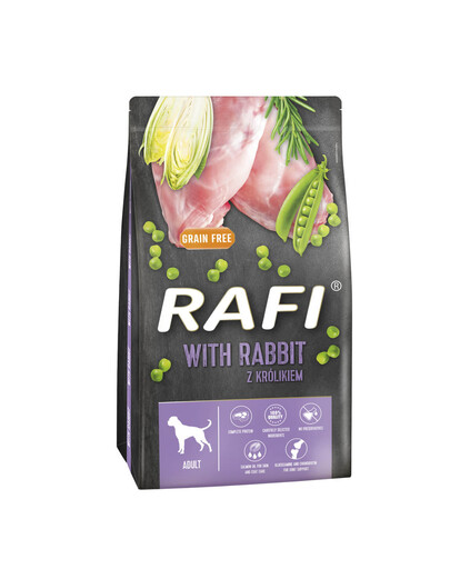 RAFI Dog Adult Králík 10kg