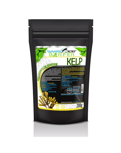 GAME DOG BARFER Kelp 200 g mořské řasy pro psy
