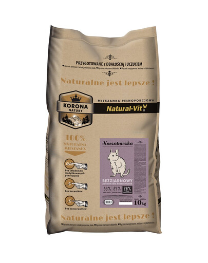 NATURAL-VIT Korona Natury Kompletní směs pro osmáky degu 10 kg