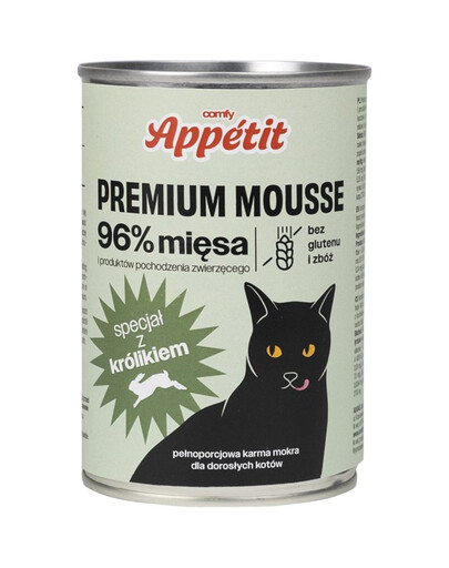 COMFY APPETIT PREMIUM Mousse králík 400 g