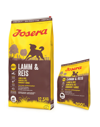 JOSERA Lamm&Reis 12,5kg + 900g ZDARMA