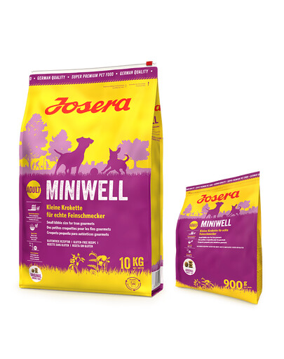 JOSERA Miniwell 10kg + 900g ZDARMA