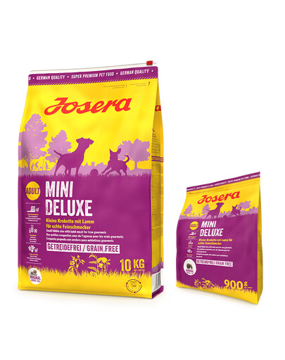 JOSERA Mini Deluxe 10 kg + 900g ZDARMA