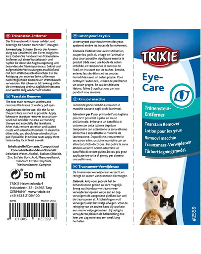 TRIXIE Odstraňovač očního výtoku 50ml