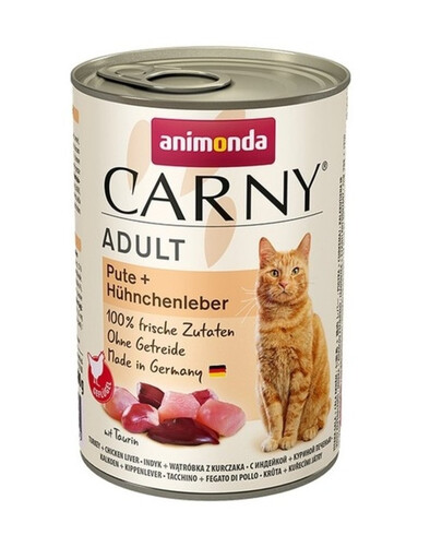 ANIMONDA Carny Adult Krůta & kuřecí játra 400g