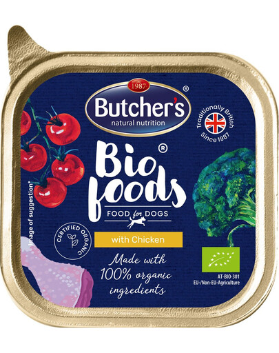 BUTCHER'S Bio s kuřecím vanička 150g