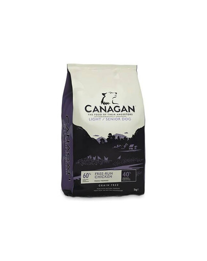 CANAGAN Dog Senior Light Free-Range Chicken 12 kg