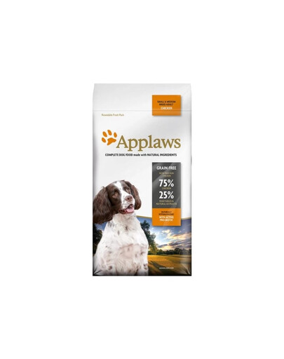 APPLAWS Dog Adult Small & Medium Breed Chicken 15kg
