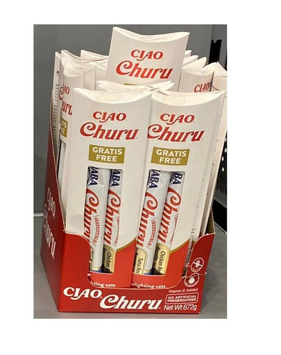 INABA CIAO Churu Krémový pamlsek pro kočky 2 x 14 g