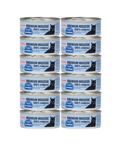 COMFY APPETIT PREMIUM Mousse losos 12x85 g