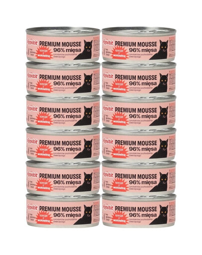 COMFY APPETIT PREMIUM Mousse hovězí 12x85 g