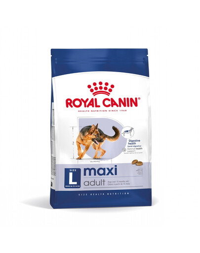 ROYAL CANIN Maxi Adult 15 kg granule pro dospělé  psy velkých  plemen starší 15 měsíců
