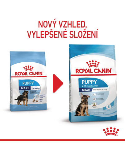ROYAL CANIN Maxi Puppy 15 kg granule pro štěňata velkých plemen