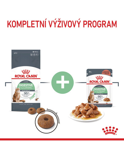 ROYAL CANIN Digestive care 10 kg granule pro kočky na podporu zdravého trávení