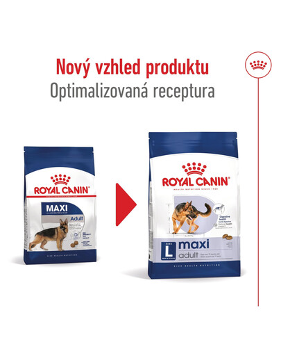 ROYAL CANIN Maxi Adult 15 kg granule pro dospělé  psy velkých  plemen starší 15 měsíců