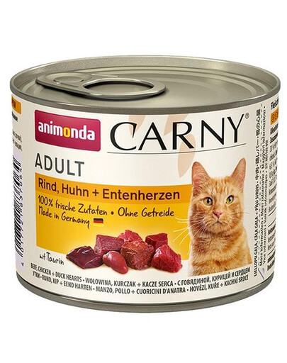 ANIMONDA Carny Adult Kuře & Kachni srdce 200 g