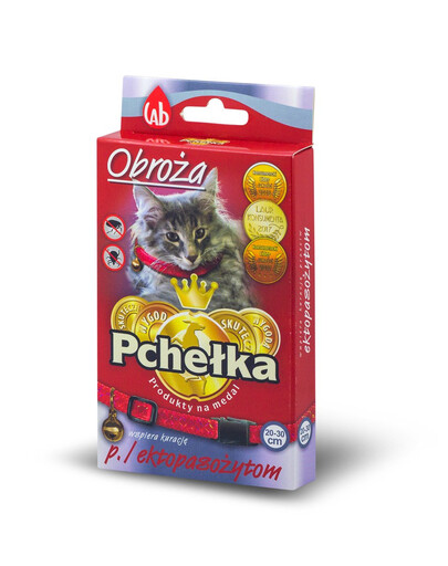 PCHELKA Antiparazitní obojek pro kočky 30 cm