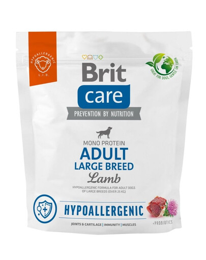 BRIT Care Hypoallergenic Adult Large Breed 1 kg