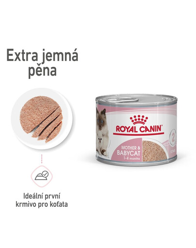 ROYAL CANIN Instinctive babycat 195 g Can konzerva pro kojící kočky a koťata