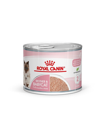 ROYAL CANIN Instinctive babycat 195 g Can konzerva pro kojící kočky a koťata