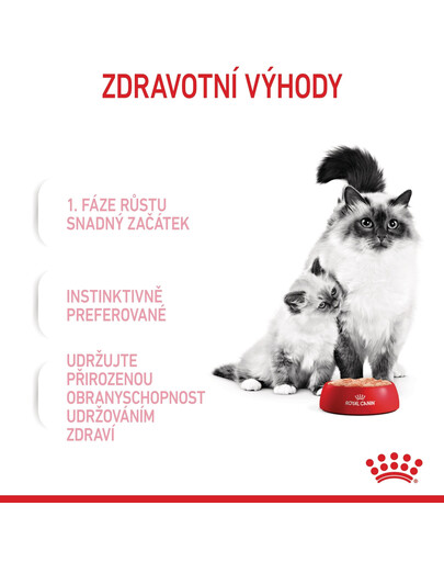 ROYAL CANIN Instinctive babycat 195 g Can konzerva pro kojící kočky a koťata