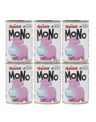 COMFY APPETIT MONO hovězí 6x400 g