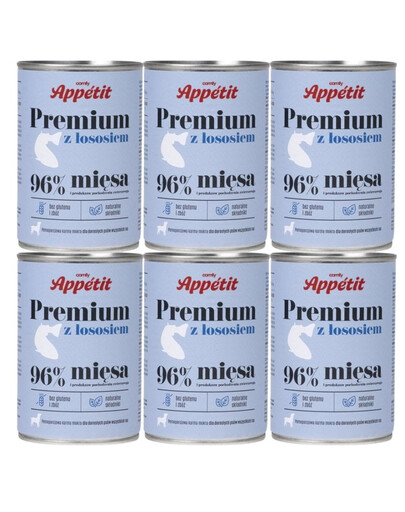 COMFY APPETIT PREMIUM losos 6x400 g