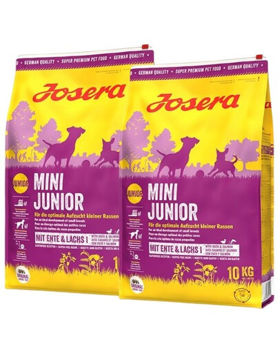 Levně JOSERA Mini Junior 2x10kg