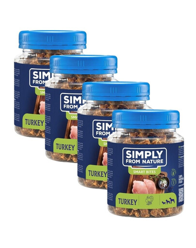 SIMPLY FROM NATURE Smart Bites krůtí  4x130 g