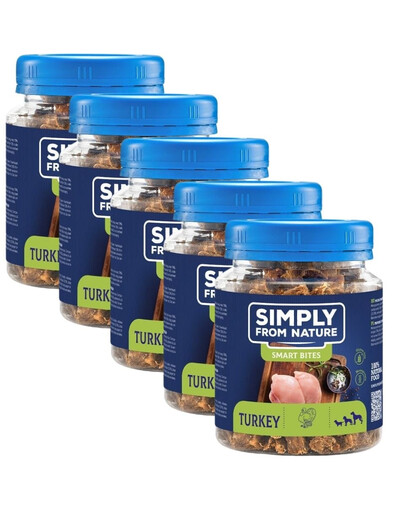 SIMPLY FROM NATURE pamlsky pro psy krutí 5x130 g